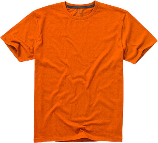 Heren T-shirt 'Nanaimo' met ronde hals Orange - S
