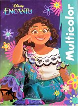 Multicolor - Kleurboek Disney Encanto - Kleuren - Tekenen - Kinderen - uitermate geschikt voor kleurpotloden