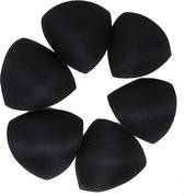 Bh vulling - 3 paar - bikini en badpak pads - zwart - vulling voor comfort magic bra - 6 stuks - pads comfort bra