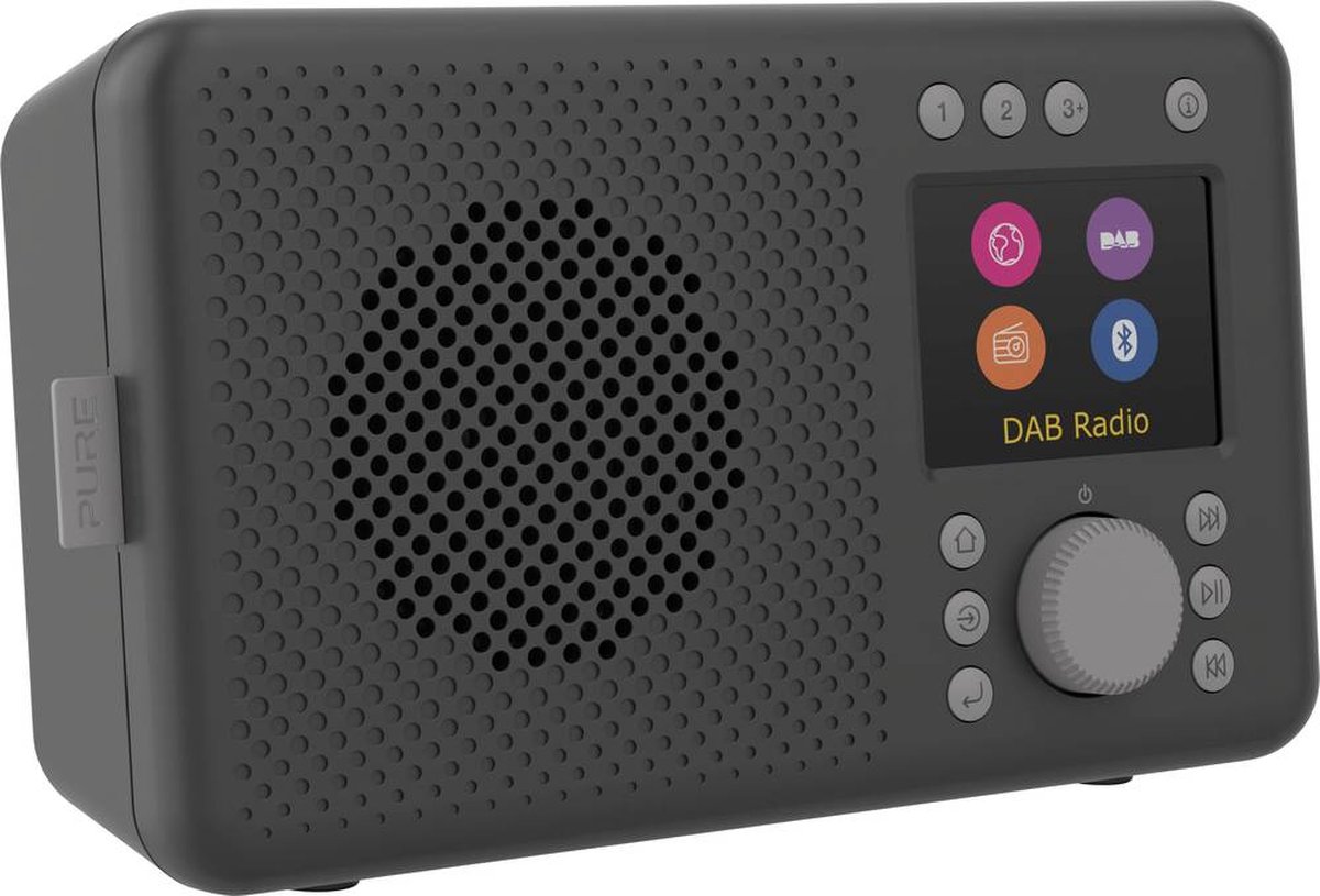 DAB DAB + Antenne Récepteur, Son Clair Portable USB Alimenté Petit