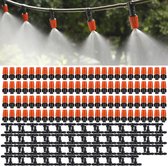 Irrigatiesysteem Voor De Tuin 40m Irrigatiesysteem Automatisch Bewateringssysteem Irrigatie Kit Automatische Sproeier Struik Voor Landschap Bloembed Terrasplanten Tuin