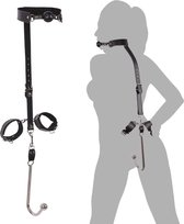 BDSM Extreme Set - Anale Haaktrainer met Halsband en Handboeien - Veelzijdige Fetish Kit