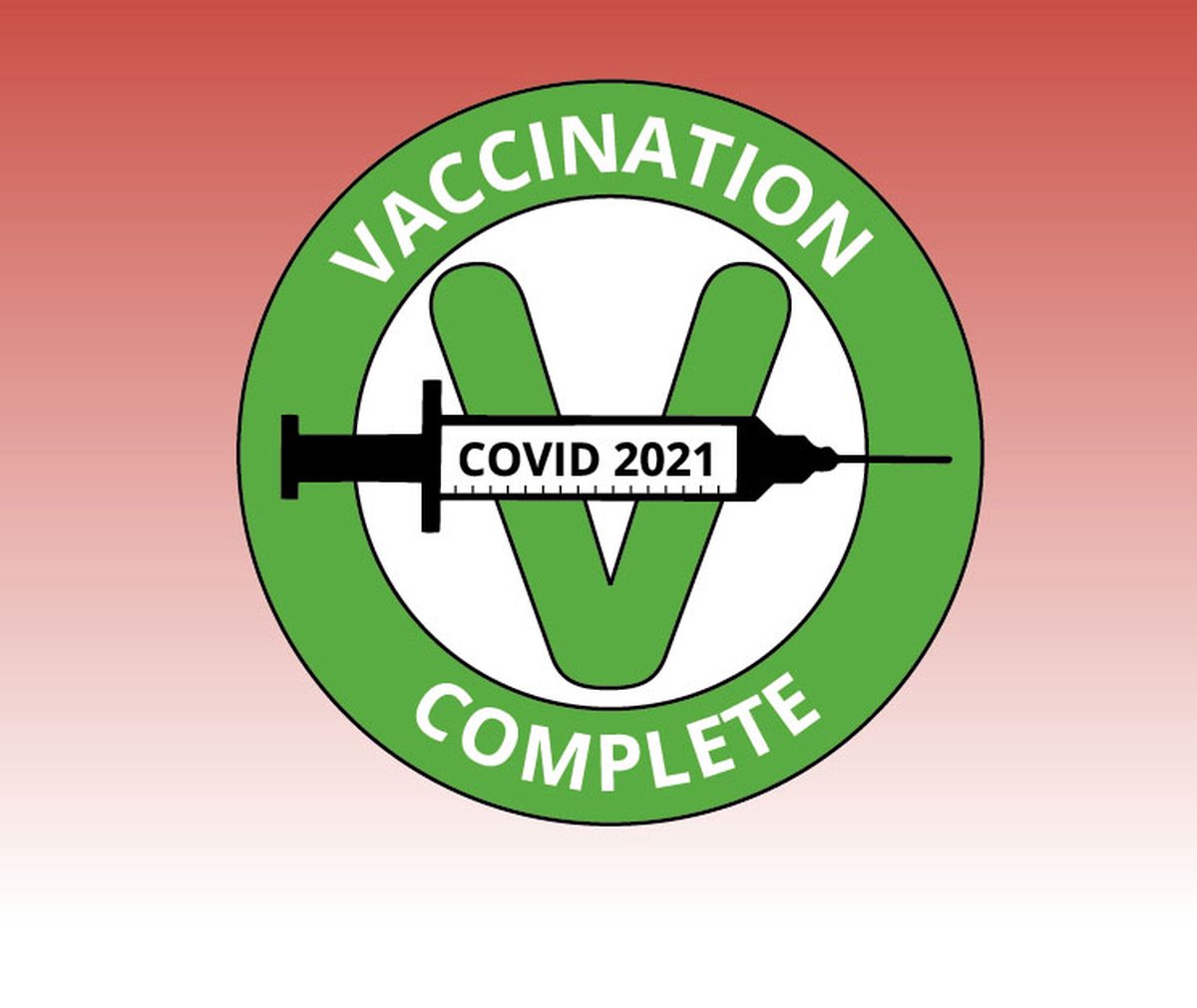 Vaccination Complete - Speldje inclusief bio-kaartje