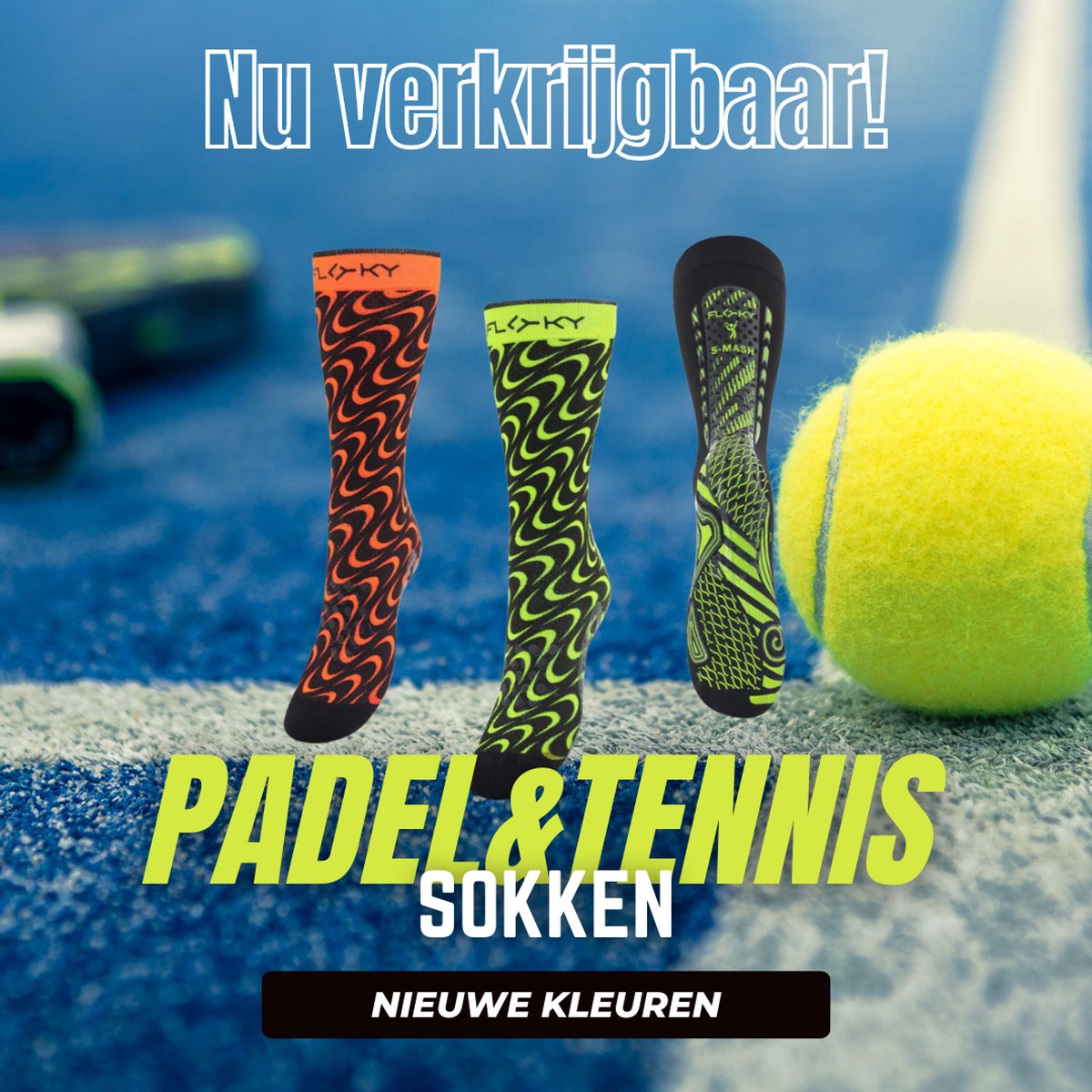 Floky Floky S-Mash Padel-/Tennisokken - Sportwear - Volwassen — cadeau in Cadeau-ideeën - foto 8