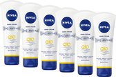 NIVEA 3-in-1 Q10 Anti-Age Handcrème - Handverzorging - Hand Cream- 24 uur lang zachte handen - Bevat glycerine vloeistof - 100 ml 6 x