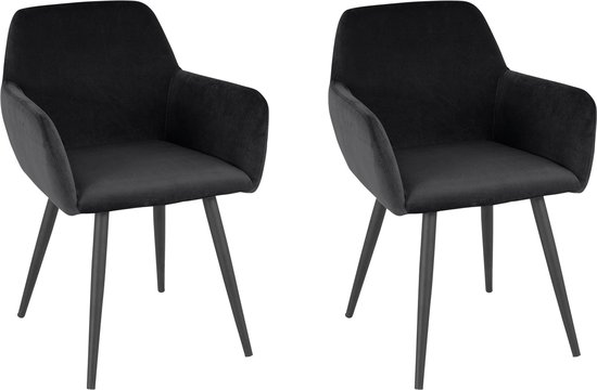 Merax Luxe Bouclé Eetkamerstoelen - Set Van 2 Moderne Eetkamerstoel Gestoffeerde Stoelen Beige Met Goud