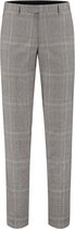 HOMMES - Pantalon Homme carreaux gris marron Taille 56