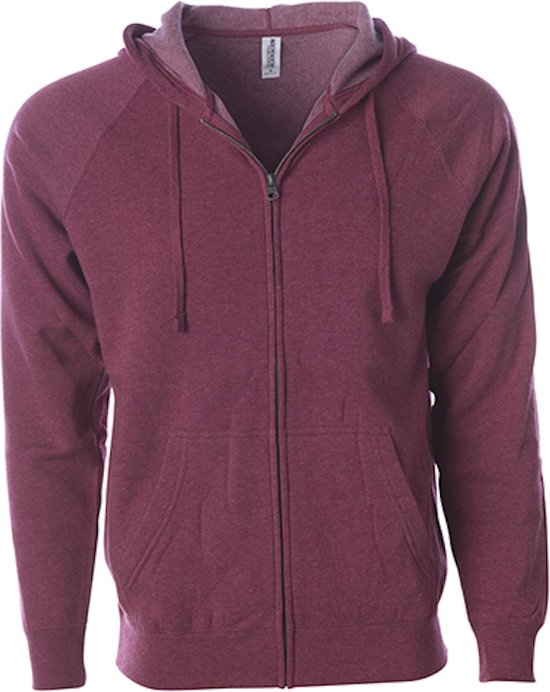 Sweat à Zip unisexe d'épaisseur moyenne Special Blend Crimson - XXL