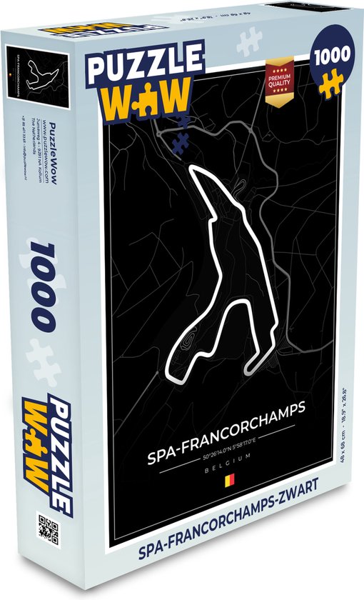 Puzzle Hippodrome - Circuit de Spa-Francorchamps - Circuit - België -  Formule 1 -... | bol.com