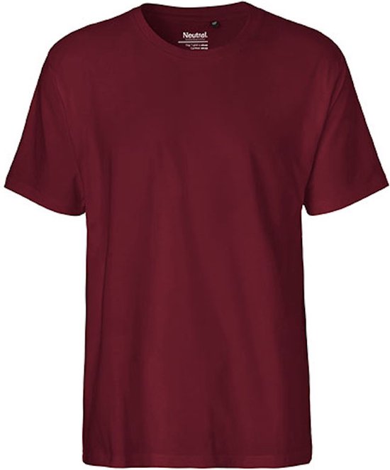Neutral Men´s Classic T-Shirt NE60001 - Bordeaux - 3XL
