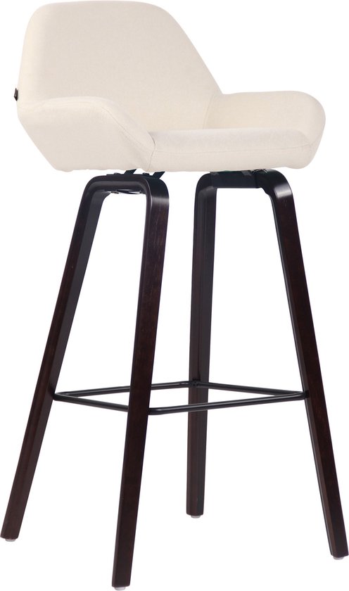 Luxe Barkruk Cornelia Wit Eiken Fineerhout Luxe Design Luxe Barkruk Cornelia Wit Eiken Fineerhout Luxe Design