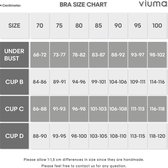 Viuma Dames V610361 Verona Cup Beige Beugel Gewatteerde Soft Push Up strapless Micro BH