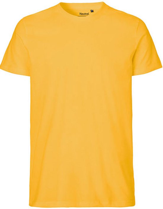 Fairtrade Men´s Fit T-Shirt met ronde hals Yellow - 3XL