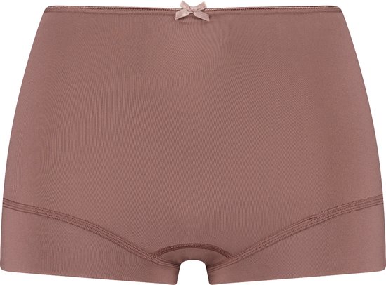 RJ Bodywear Pure Color dames short (1-pack) - mauve - Maat: XXL