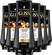 Gliss - Ultimate Repair - Conditioner - Haarverzorging - Voordeelverpakking - 6 x 200 ml
