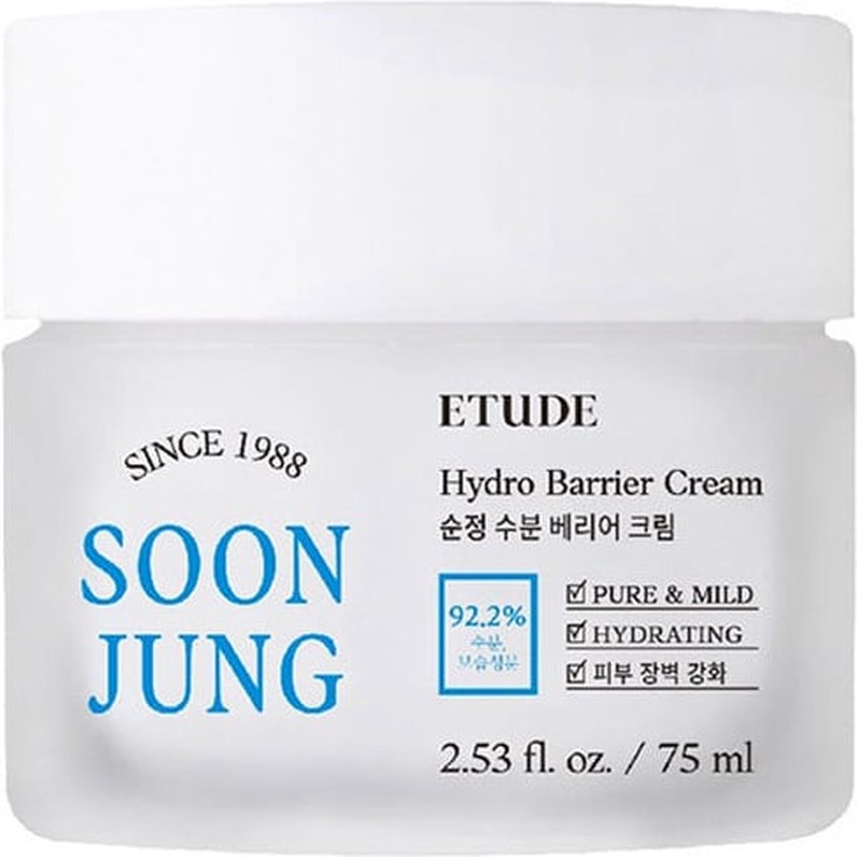 Etude House Soon Jung Hydro Crème Barrière 75 ml | bol.com