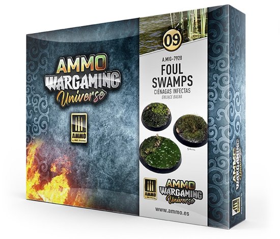 AMMO MIG 7928 Jeux de guerre Universe 09 - Ensemble d'effets Foul Swamps