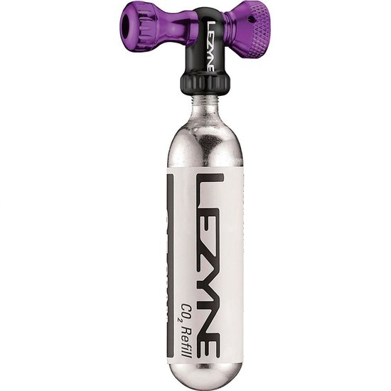 Lezyne Control Drive Co2-pomp 25g, rood/zwart — afbeelding 2