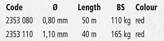 Black Cat Zeus Universal Leader 1.10 mm 165kg 40 m van Black Cat — afbeelding 2