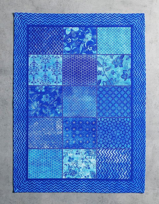 Maison d'Hermine Ice Florals 100% Cotton Set of 3 Multi-Purpose Kitchen