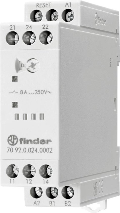 Weidmüller RCI484AC4 Steekrelais 24 V/DC 8 A 2x wisselcontact 1 stuk(s