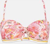 Esprit Sunrise Beach Bikini Top Maat 36 / S (US) - Tropical flower rose SSN0519