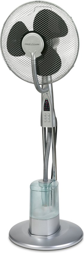 Gotoll Frosty Staande Ventilator Met Luchtbevochtiger - Ultrasone Mist, Afstandsbediening, Timer, Wit