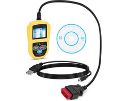OBD2 diagnostisch apparaat - 8 - 18 V - LCD - Foutcodes / VIN / ID / CVN / PCM / ECU / MIL enz. - MSW