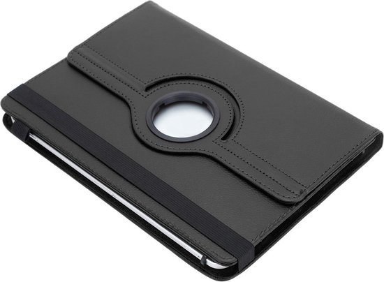 Étui pour tablette Cadorabo pour Asus ZenPad 7.0 (7.0 Zoll) en NOIR - Housse de protection à 360 degrés en similicuir avec fonction de support et bande élastique