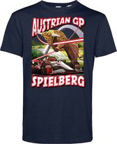 T-shirt Print Austrian GP Spielberg | Formule 1 fan | Max Verstappen / Red Bull racing supporter | Navy | maat XL