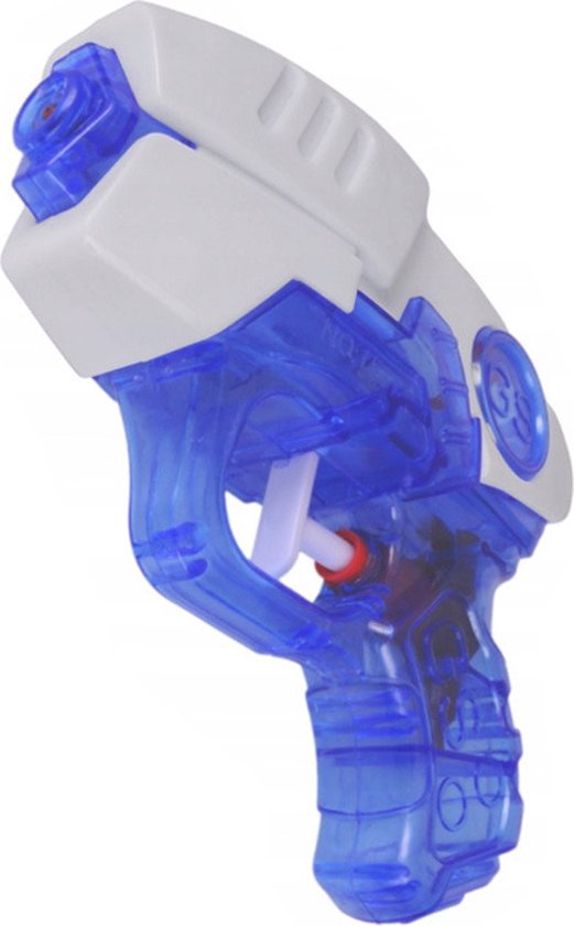 Pistolet à eau / pistolet à eau - 4x - bleu/blanc - 12 cm - speelgoed | bol