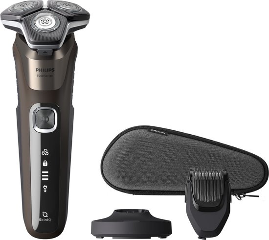 Philips Series 5000 S5886/38 - Elektrische Scheerapparaat - SkinIQ Technologie - Wet & Dry - 360° Flexibele Scheerkoppen
