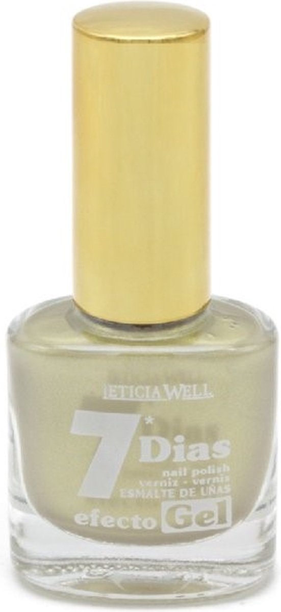 Goedkoopste Leticia Well - Nagellak - Geel Goud metallic - 1 flesje met 13 ml inhoud - Nummer 276