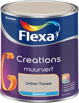 Flexa creations muurverf zijdemat - Urban Taupe - 1l