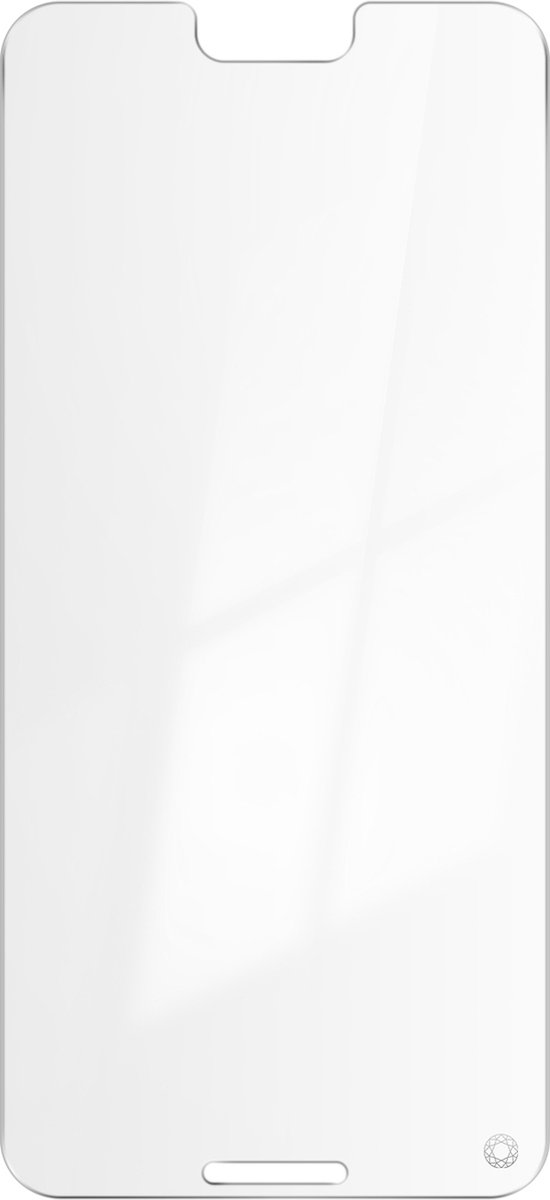 Force Case, Glazen schermbeschermer voor Google Pixel 3 2.5D Origineel, Transparant