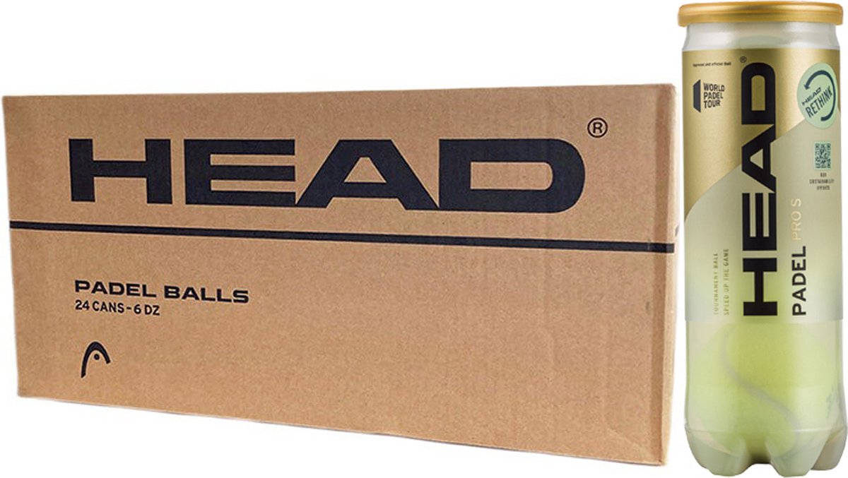 Head Padelballen Geel