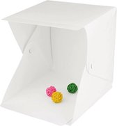 DW4Trading® Lightbox studio met LED verlichting opbouwbaar wit