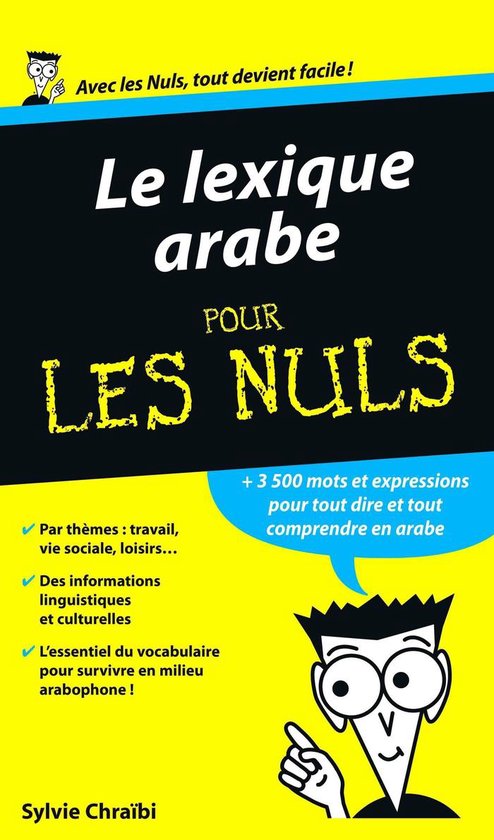 Guide de conversation pour les nuls - Le lexique Arabe Pour  ... - cover