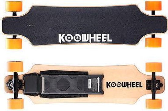 strategie galblaas Vermenigvuldiging Oranje Koowheel D3M Elektrisch Skateboard Longboard 5,5 AH 3e genaratie |  bol.com