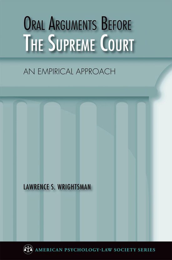 American Psychology-Law Society Series - Oral Arguments Befo ... - cover