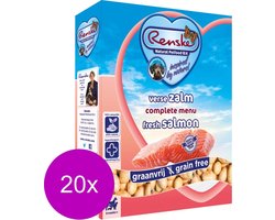 Renske Adult - Zalm&Aardappel - Hondenvoer - 20 x 395 g