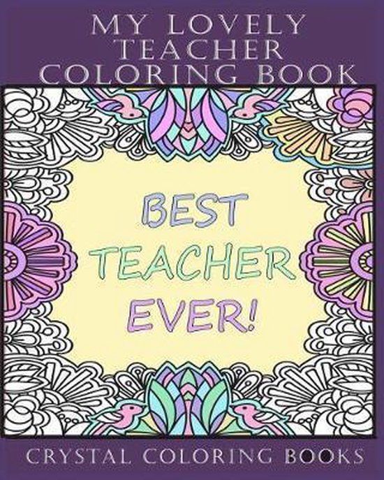 My Lovely- My Lovely Teacher Coloring Book - cover