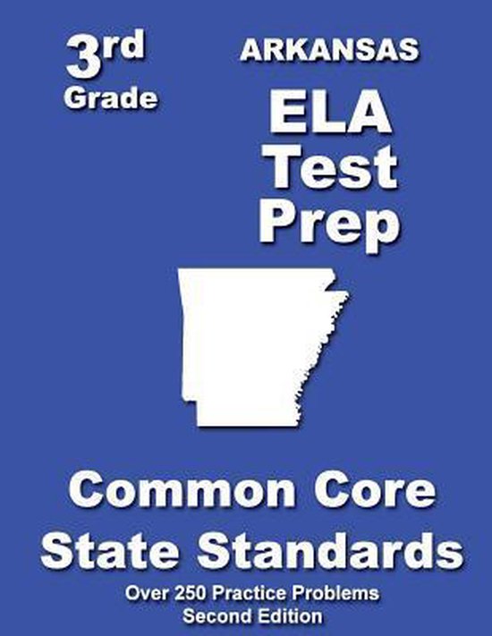Arkansas 3rd Grade Ela Test Prep - cover