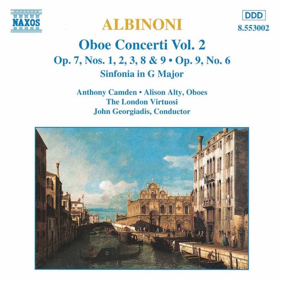 Albinoni: Oboe Concerti Vol 2 / Camden, Georgiadis, The London Virtuosi