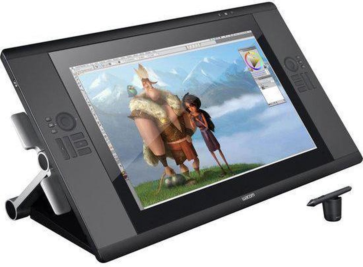 Wacom Cintiq 24HD touch - pen display met scherm - voor Mac en PC