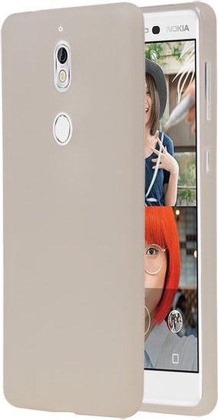 Coque arrière en TPU Wit pour Nokia 7