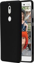 Zwart TPU back case cover Hoesje voor Nokia 7