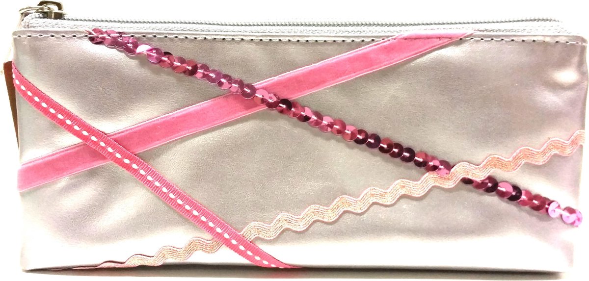 Cimi Make-up Tasje-Pencilcase Oudrose
