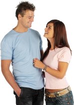Dames-shirt lady fit geel Maat S/M