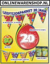 Feestpakket 20 jaar